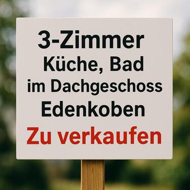 Foto - 3-Zimmer-Dachgeschosswohnung mit Dachterrasse