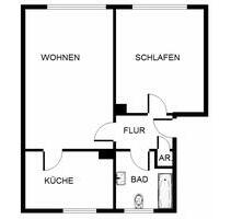 2-Zimmer-Wohnung in Gelsenkirchen Bulmke-Hüllen