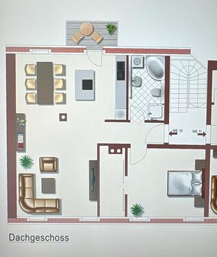 Foto - Stilvolle 2,5 Zi DG-Whg in bester Lage Bambergs, Balk, hochw. KÜ