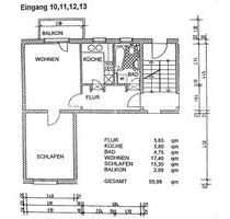 Gepflegte 2-Zimmer Wohnung mit Balkon in Magdeburg