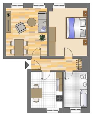 Foto - Etagenwohnung zur Miete in Dortmund