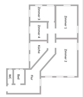 Foto - Große, helle Wohnung mit 4 Zimmern in LIF