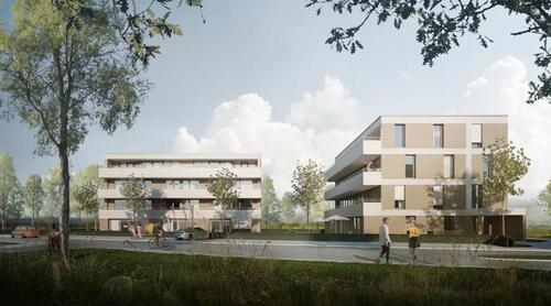 Foto - 3-Zimmer-Neubauwohnung mit Balkon - WBS