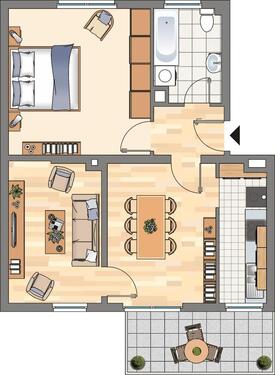 Foto - 2 Zimmer Etagenwohnung zur Miete in Castrop-Rauxel