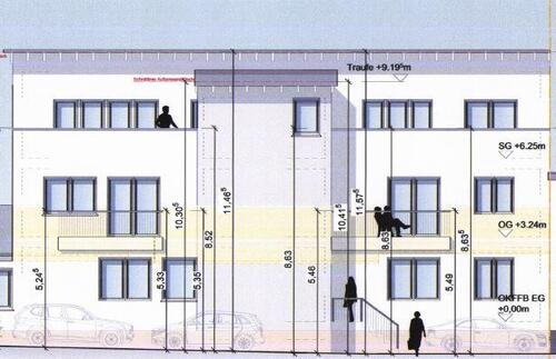 Foto - Penthaus-Neubau–Erstbezug–Lahnau–Feldrandlage–3 ZiBad-87m2