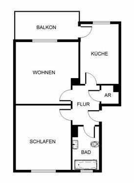 Foto - 2 Zimmer Etagenwohnung in Bochum