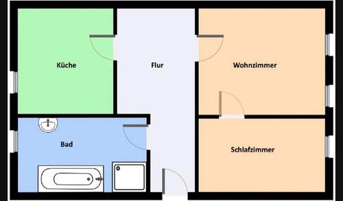 Foto - 2 Zimmer Etagenwohnung zur Miete in Meißen