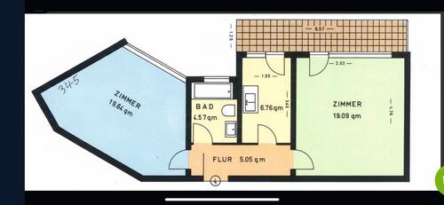 Foto - 2 Zimmer Etagenwohnung zur Miete in Hofheim am Taunus