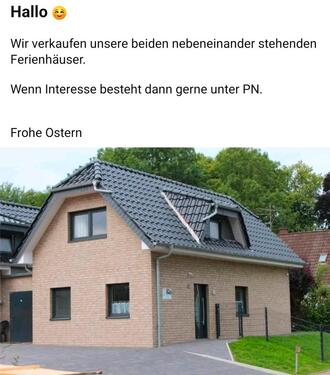 Foto - 2 nebeneinander stehende Ferienhäuser