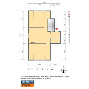 Foto - 3 Zimmer Dachgeschoßwohnung zur Miete in Dortmund