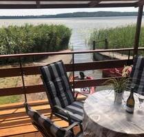 Bootshaus Ferienhaus Malchiner See bei Bristow mit Motorboot - Teterow