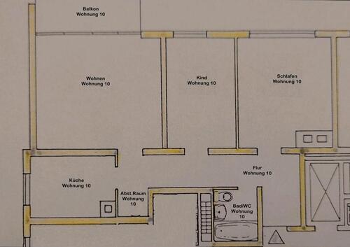 Foto - Wohnung Mieten - 1.200,00&nbsp;EUR Kaltmiete, ca.&nbsp; 66,00&nbsp;m&sup2;