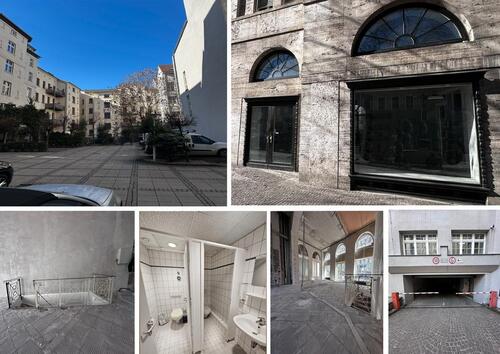 Foto - vielseitig nutzbare, ebenerdige Gewerbeeinheit, ca. 180 m², mit großer Fensterfront, SUV-TG mgl.