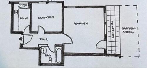 Foto - 2 Zimmer Etagenwohnung zur Miete in Böblingen