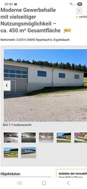 Foto - Halle voll isoliert - 2.025,00 EUR Kaltmiete,