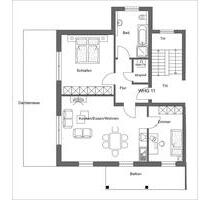 Moderne 3 Zimmer Wohnung mit EBK, Dachterrasse und Balkon in Aschaffenburg