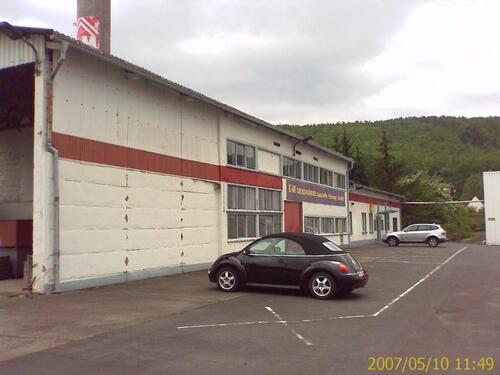 Foto - Halle als Hochregallager Gewerbegebiet Opelstrasse