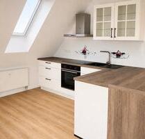 »Etagenwohnung m. Balkon & Einbauküche im Dachgeschoss & Garage « - Stollberg (Erzgebirge)