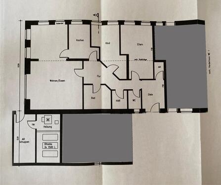 Foto - Wohnung in Straelen, 125 qm - 1.000,00&nbsp;EUR Kaltmiete, ca.&nbsp; 125,00&nbsp;m&sup2;
