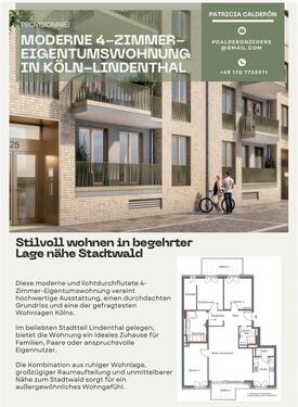 Foto - MODERNE 4-ZIMMER-EIGENTUMSWOHNUNG IN KOLN-LINDENTHAL