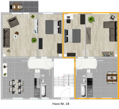 Foto - 2 Zimmer Etagenwohnung zur Miete in Essen