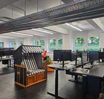 Flexibler Arbeitsplatz Büro in München-Sendling – möbliert,WLAN