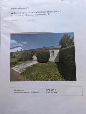 Foto - Bungalow in ruhiger Lage - 580.000,00&nbsp;EUR Kaufpreis, ca.&nbsp; 125,00&nbsp;m&sup2;