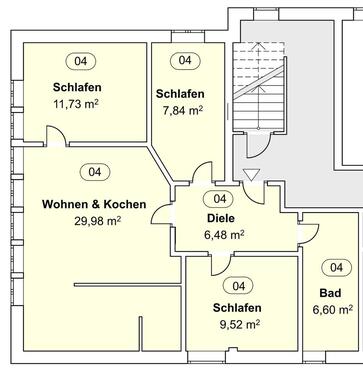 Foto - 4 Zimmer Etagenwohnung zur Miete in Felsberg