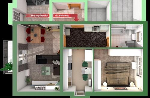 Foto - Mietwohnung mit PKW-Stellplatz in ruhiger Lage in Weida