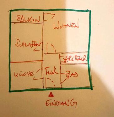 Foto - Wohnung zu verkaufen - 210.000,00&nbsp;EUR Kaufpreis, ca.&nbsp; 63,00&nbsp;m&sup2;