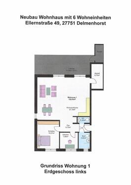 Foto - Wunderschöne moderne Neubauwohnung mit besonders großem Koch-Wohn-Essbereich sofort bezugsbereit!