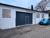 Foto - Gewerbehalle mit Büro Wohnung für Handwerker Autohändler Lager
