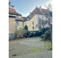 Parkplatz in Innenhof in Innenstadt (Markusplatz) - Bamberg Gärtnerstadt