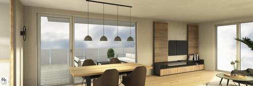 Foto - Helle 4-Zi. Dachgeschoss-Neubauwohnung zu vermieten 