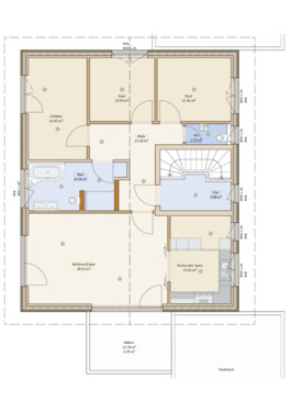 Foto - 4 Zimmer Etagenwohnung in Aichstetten