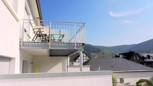Foto - 10 Fewo in bester Lage von Bernkastel-Kues, Burg-Moselblick-Balkon