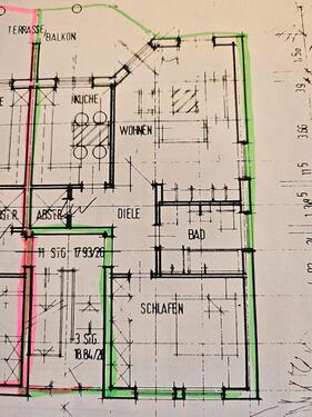 Foto - 2-Zimmerwohnung 2ZKBB in Eversten mit Balkon
