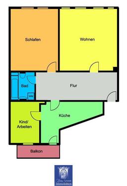 Foto - 3 Zimmer Etagenwohnung zur Miete in Döbeln