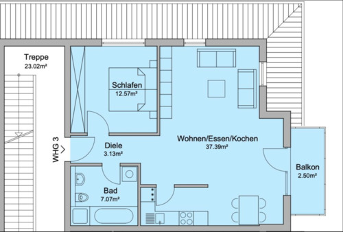 Foto - Etagenwohnung zur Miete in Todtmoos