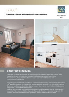 Foto - 3-Zimmer-Wohnung in Straubing-Zentrum