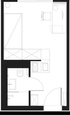 Foto - 1 Zimmer Etagenwohnung in Bremen