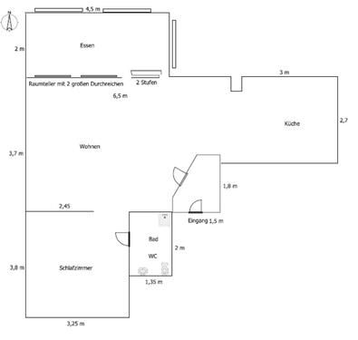 Foto - Etagenwohnung zur Miete in Bad Herrenalb