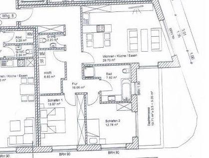 Foto - 3 Zimmer Etagenwohnung zur Miete in Damme