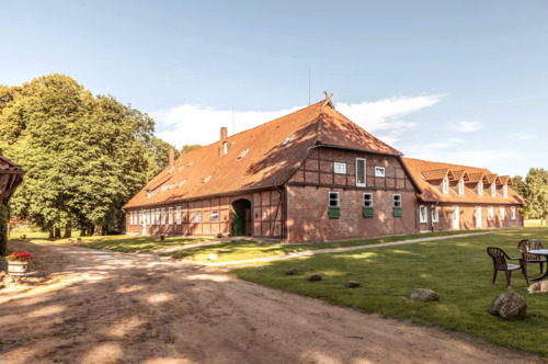 Foto - Historischer ReiterhofBauernhof in der Lüneburger Heide
