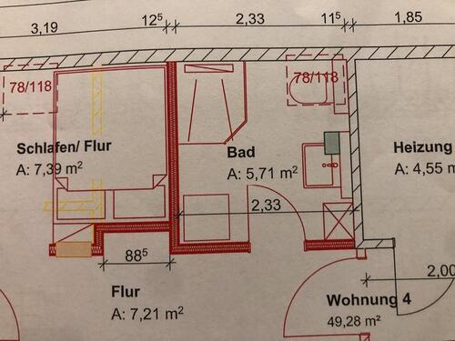 Foto - 1.5 Zimmer Dachgeschoßwohnung zur Miete in Garbsen