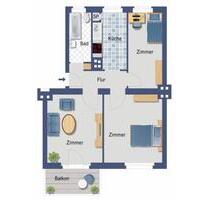 Möbilierte 55m2 mit 36m2 eig. Garten&Balkon (Haustiere OK) - Berlin Steglitz-Zehlendorf