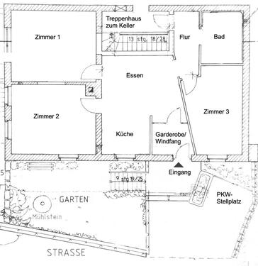 Foto - 3 ZKB-Wohnung - 675,00&nbsp;EUR Kaltmiete, ca.&nbsp; 90,00&nbsp;m&sup2;