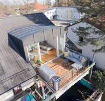 Exklusive Dachgeschosswohnung mit großer Südwest-Terrasse - Ottobrunn