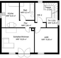 schöne helle Wohnung Körbecke fast direkt am See - Möhnesee