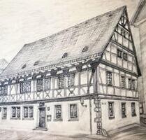 Charmantes Fachwerkhaus 200qm - 1.600,00 EUR Kaltmiete, in Bleicherode (PLZ: 99752)